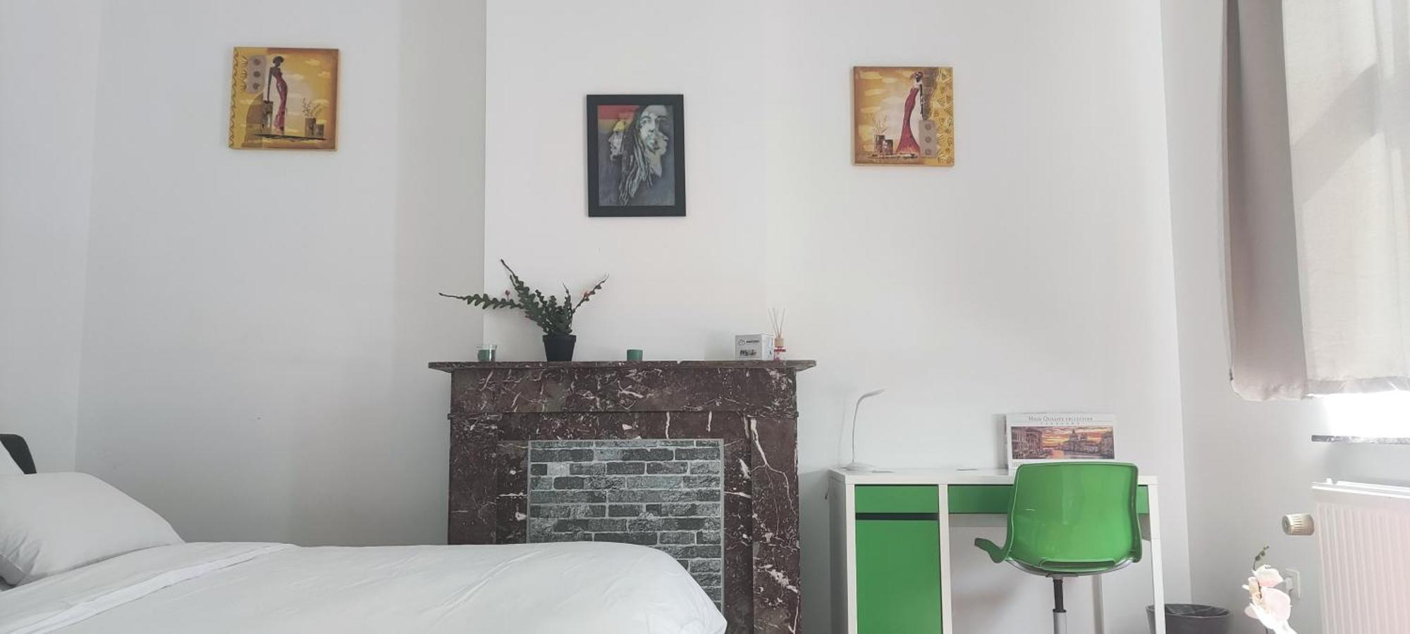 Chambre R0 Avec Salle De Bain Partagee Pres De L'Hopital De La Citadelle A 리에주 외부 사진